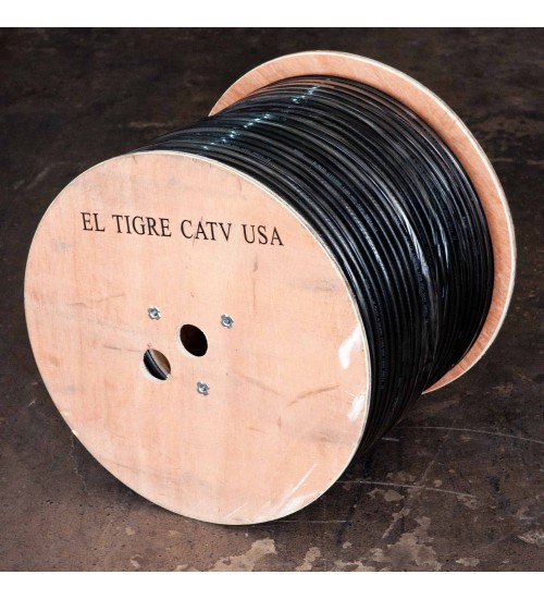 Coaxial Cable rg11 Messenger Quad shield internet